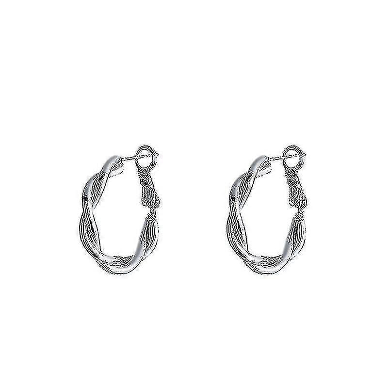 Thick Small Hoop Earrings