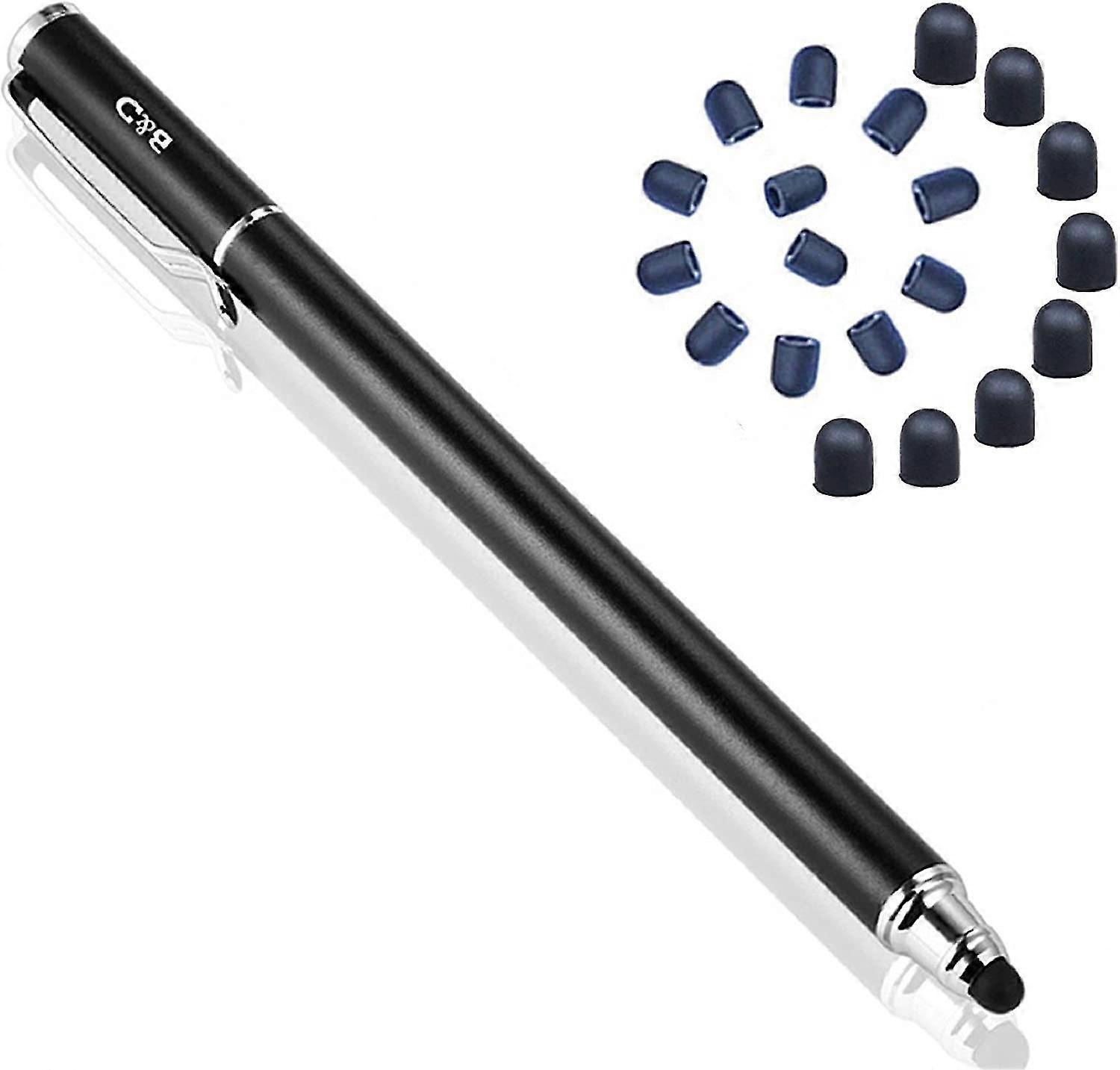 B&d Universal Capacitive Stylus Pen 2-in-1 Styli Touch Screen Pen For Ipad, Iphone, Ipod, Tablet, Samsung, Galaxy, Huawei, Xiaomi(black)