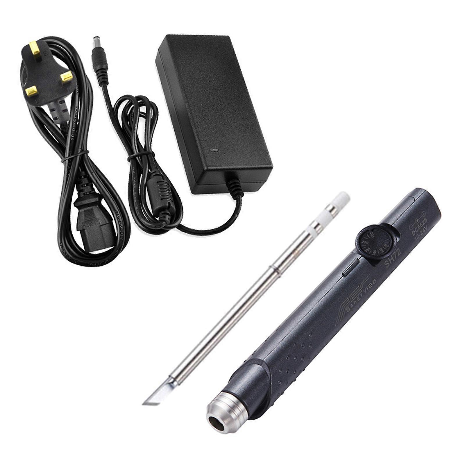High Power Adjustable Temperature Welding Tools with Power Adapter US/EU/UK Plug