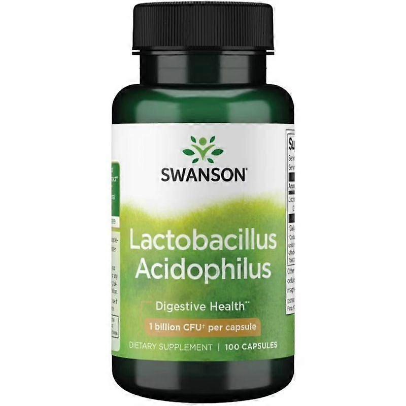 Swanson Lactobacillus Acidophilus 1bn CFU Capsules 100