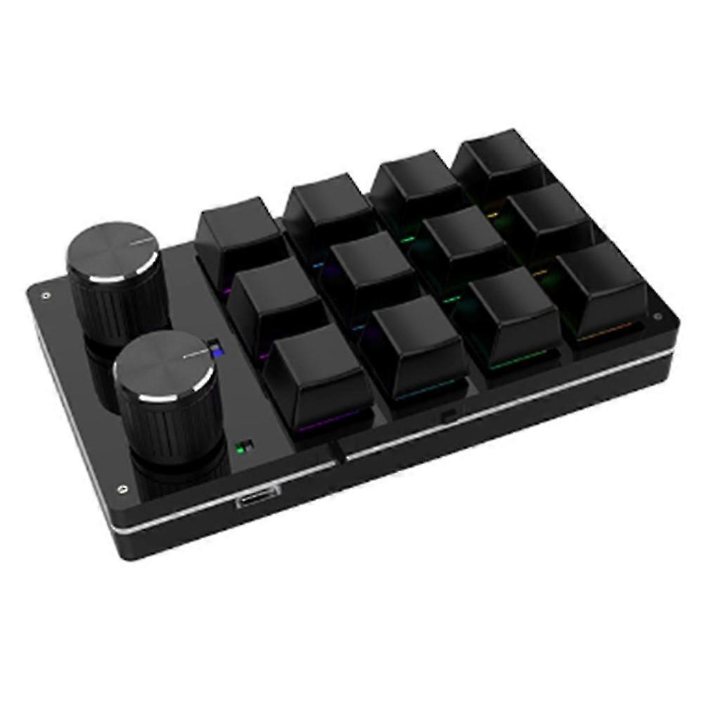 Tooth Usb Macro Mini 12 2 Knob Programming Keypad Comizat Gaming Mechanical Keyb