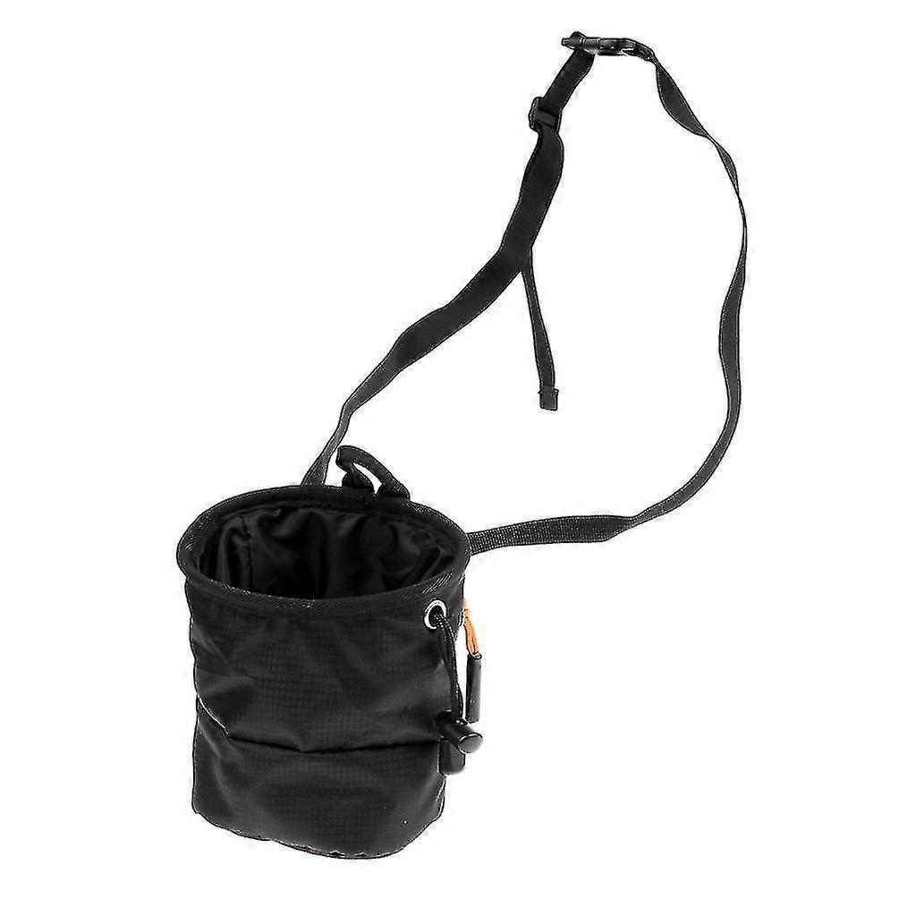 Cuboid Waterproof Climber Climbing Bouldering Chalk Bag W/ Waist Belt Pocket For Indoor And Outdoor Climbing Lifting Bouldering