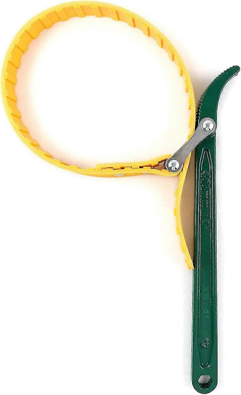 Belt Strap Wrench 12", Adjustable Strap Oil Filter Strap Opener Wrench With 26" Capacity Adjustable Strap