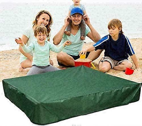 Sandbox Cover, Square Protective Cover for Sand and Toys Away from Dust and Rain, Sandbox Canopy with Drawstring