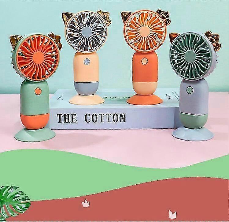 Summer Mini Fan Desktop Wind Power Usb Charging Fan