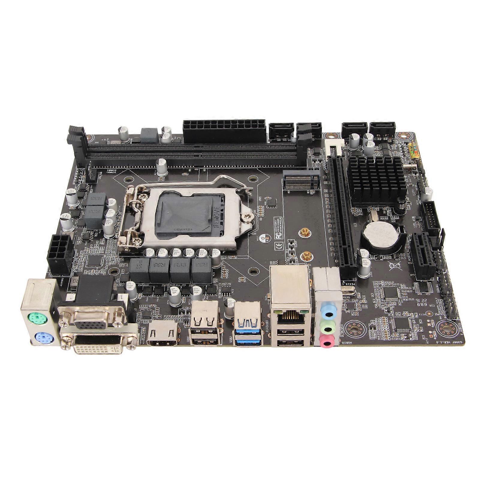 La carte mère H310 LGA 1151 prend en charge la 8e 9e génération pour le pont Lvy pour la carte mère Intel Core LGA1151 Micro ATX DDR4