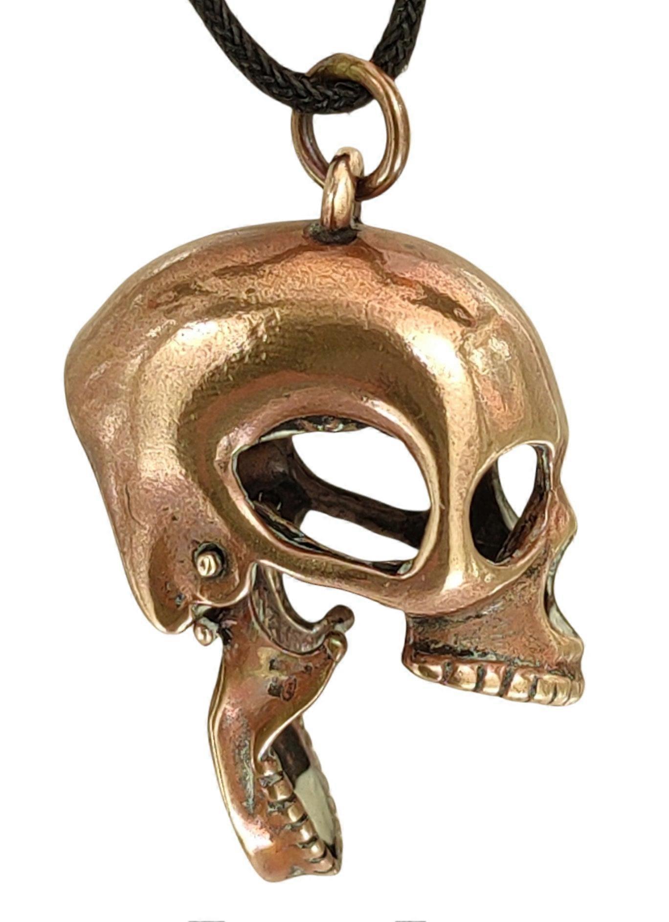 Pendant 15 Skull - Bronze