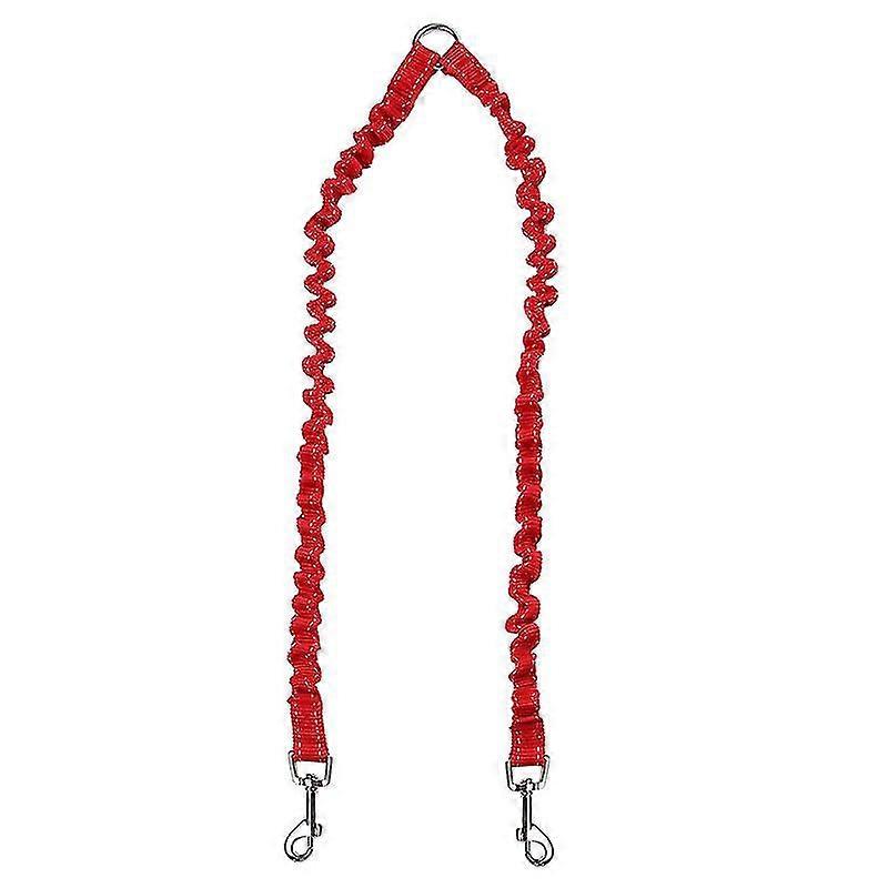 Dual Elastic Leash Divider Designed For 2 Dogs, Suitable For Walking 2 Pets
