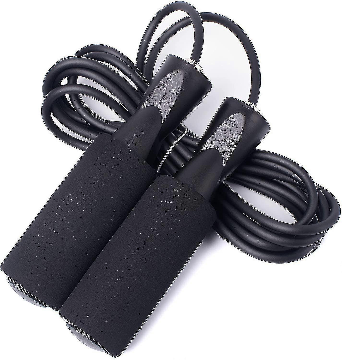 Xinxu Jump Rope Adjustable Durable For Fitness Workout Exerciseblack1pcs