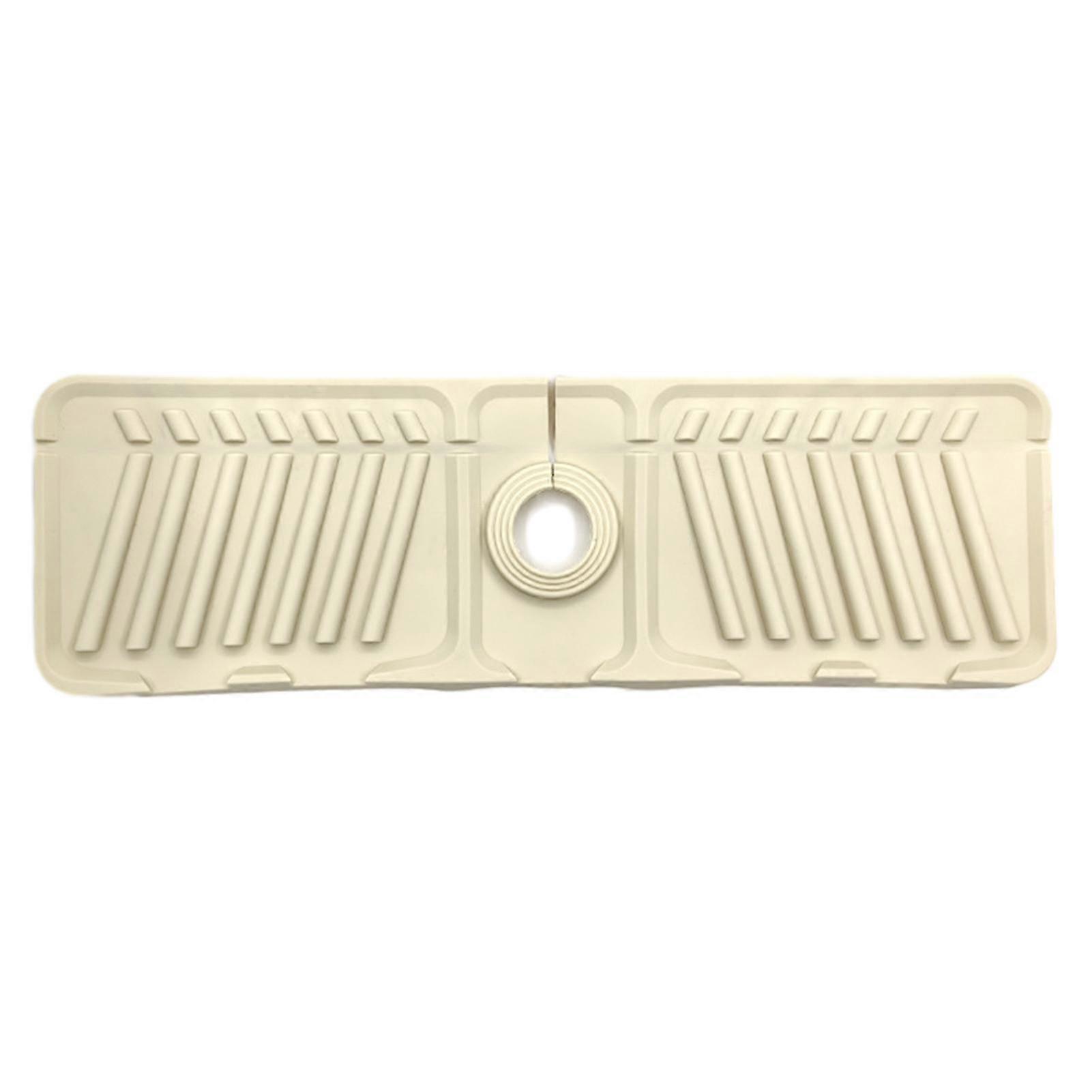 Heightening Faucet Anti-slip Drain Mat Elastic Multi-functional Wash Table Gasket for Bathroom
