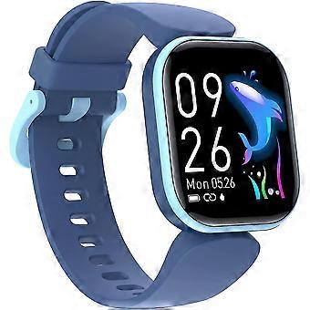 Aktivitetstracker til børn Fitness-ur, 1,4" vandtæt Ip68 Smartwatch-pulsmåler, skridttæller, søvnmonitor, kalorietæller tilsluttet Smartwatc