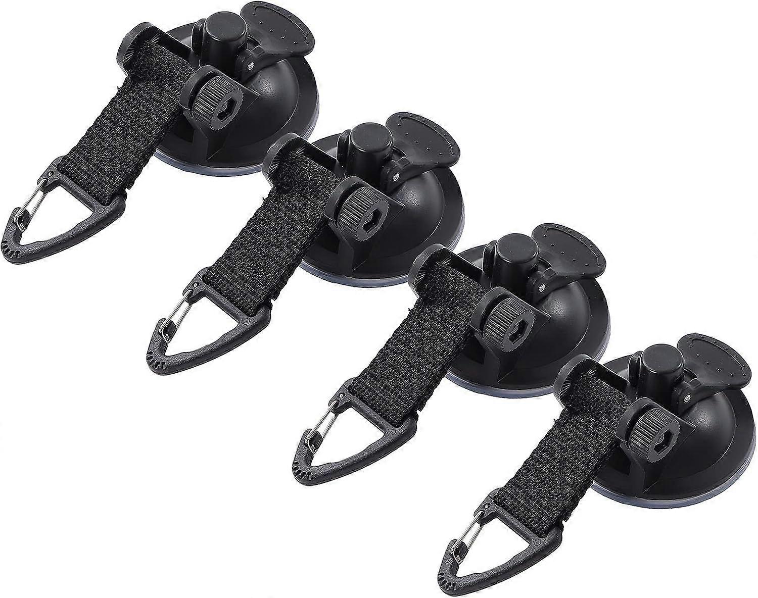 4PCS Heavy-Duty Car Tent Suction Cups, Portable High-Strength Mounts for Awning and Camping Tarp