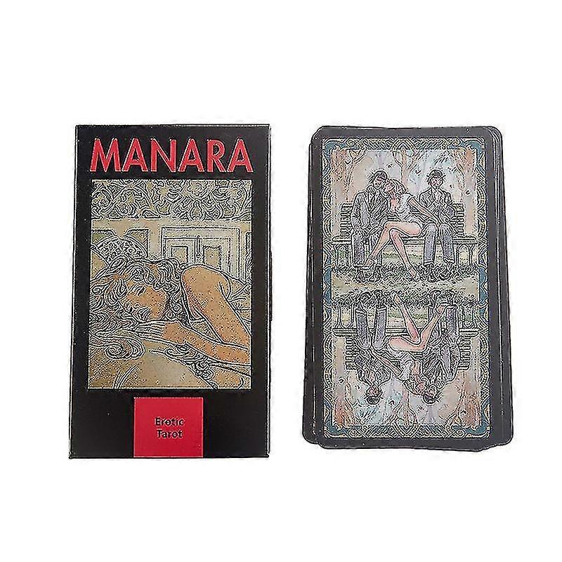 New Tarot Of Manara English Version Oracle Divination Fate Game Deck Tarot
