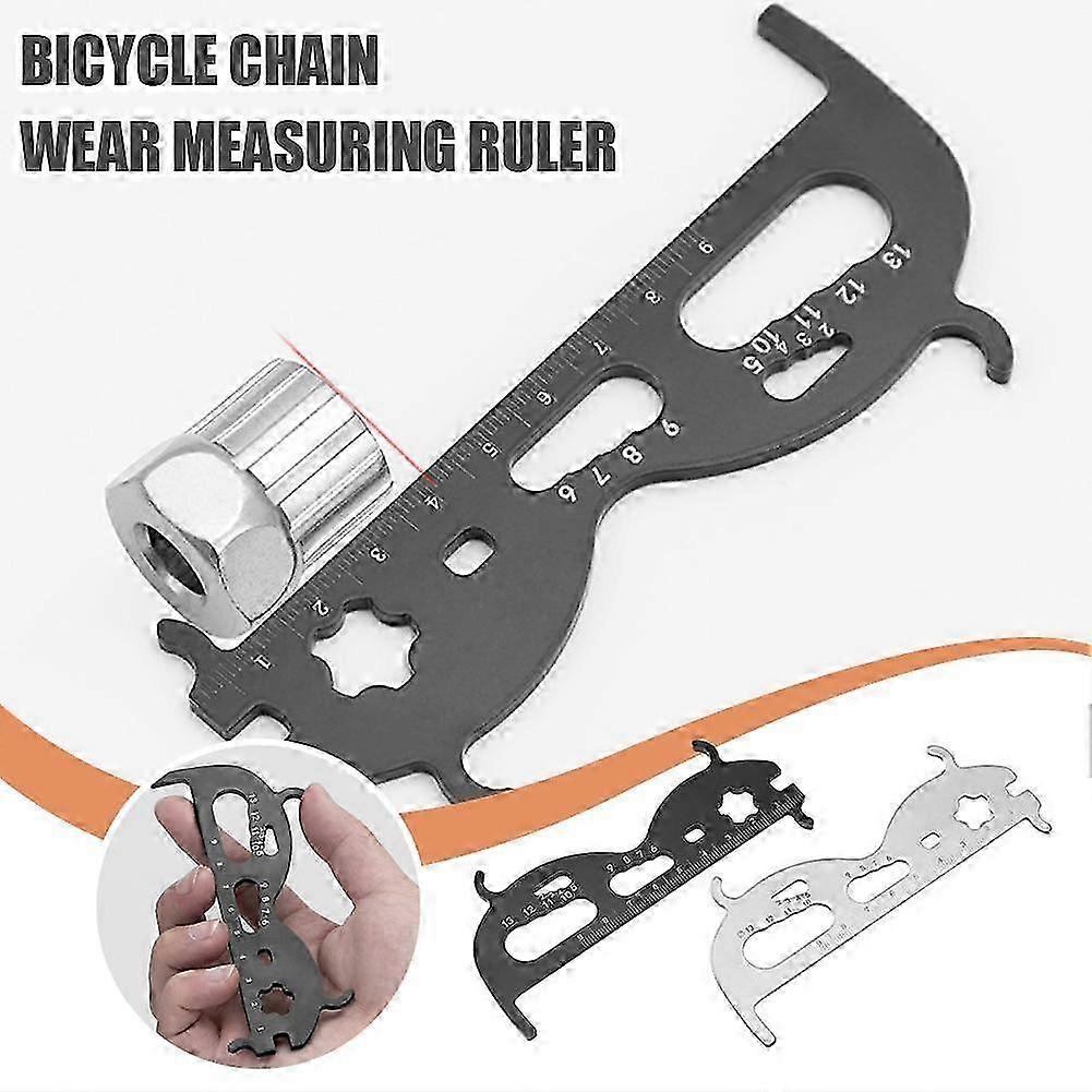 Bicycle Chain Wear Measuring Ruler Ruler Caliper Testing Tool Measuring Device