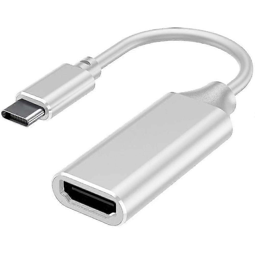 Usb C To Hdmi Adapter, 4k Type-c To Hdmi Adapter (thunderbolt 3 Compatible) With Video Audio Output For Macbook Pro 2019/2018/2017, Note 9/s9/note 8/s