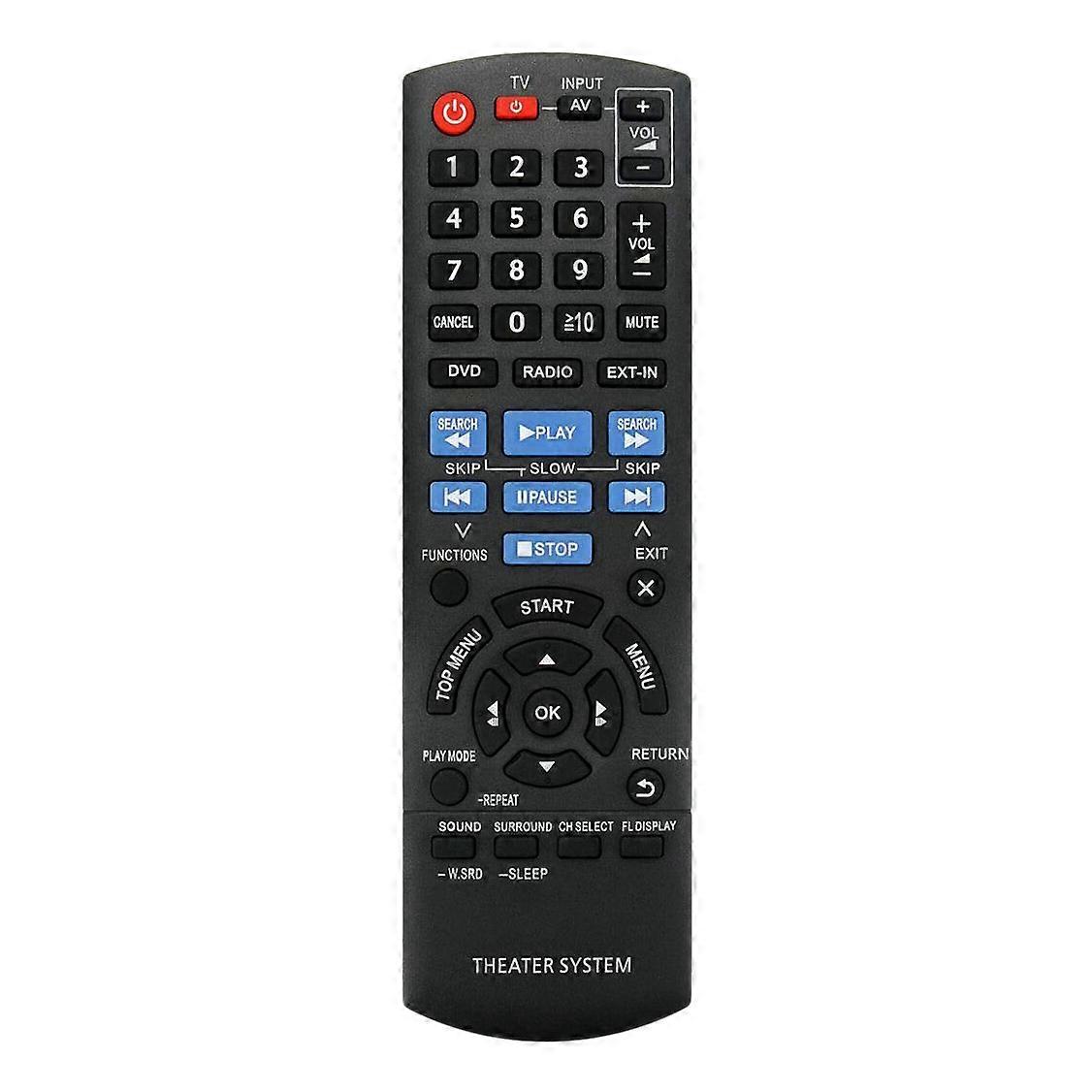 New Replacement Remote Control N2QAYB000694 for Home Theater System SA-XH70 SC-XH70