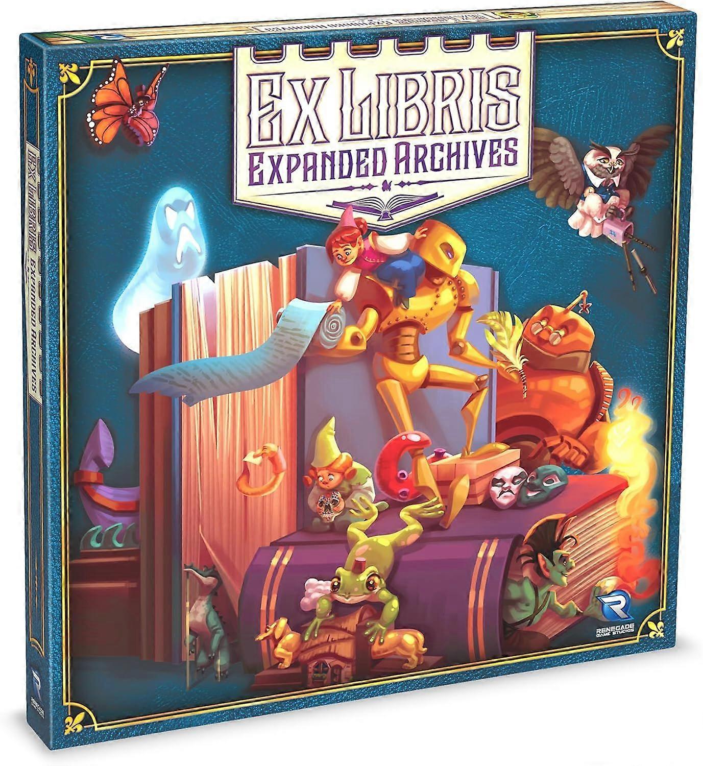 Expanded Archives Ex Libris Expansion For Board Game