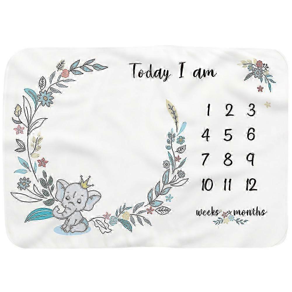 طفل شهري معلم الفانيلا بطانية حديثي الولادة صور حصيرة خلفية التصوير الفوتوغرافي - JA