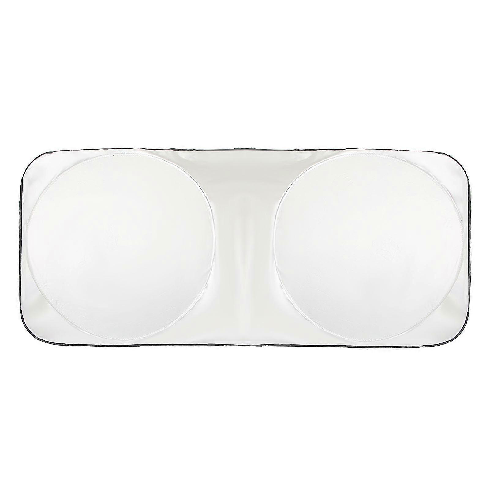 Foldable Car Windshield Sun Shade 150x70cm - UV Rays and Heat Protector