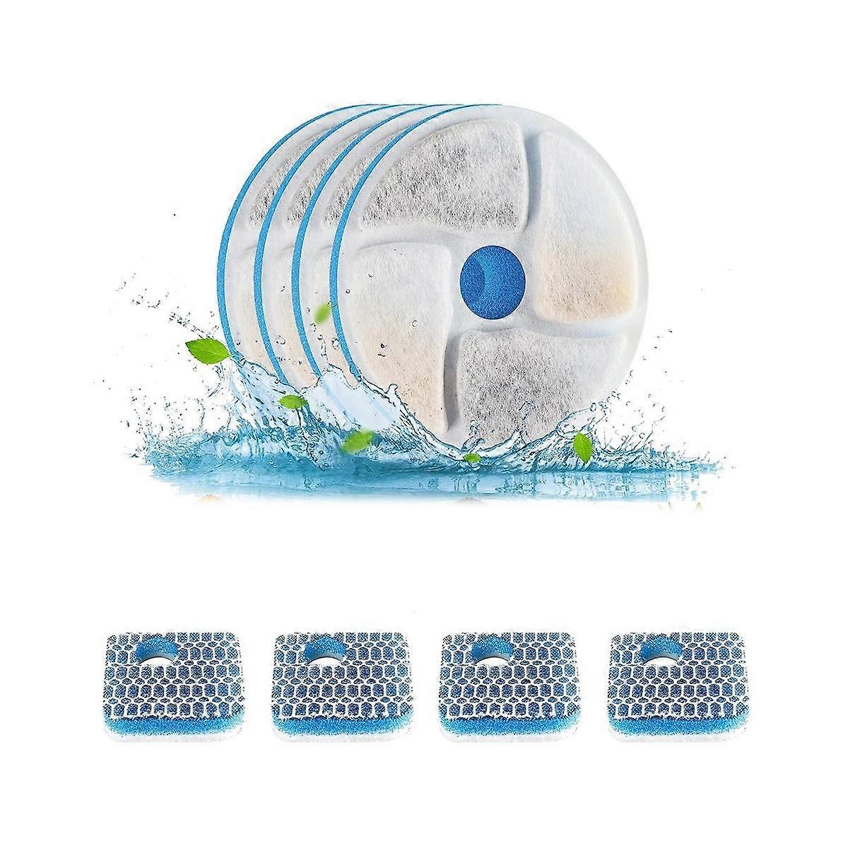 Water Fountain Replacement Filters Pet Water Fountain Replacement Filter Suitable for 74Oz/2.2L Au