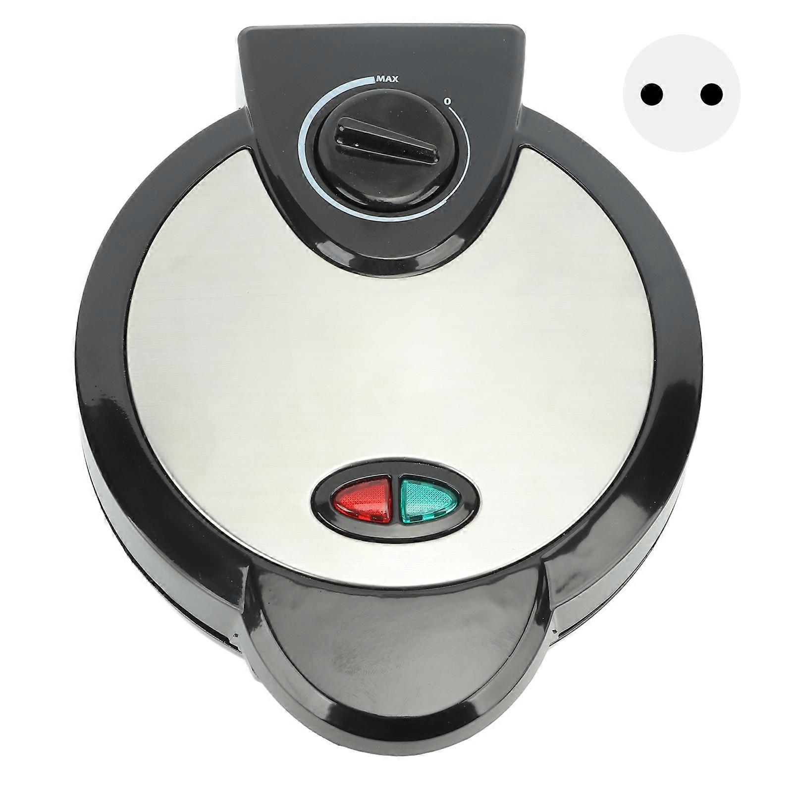Waffle Maker Multifunctional Food Grade Safe Prevents Stick Round Waffle Maker Machine with Temperature Control EU Plug 220V