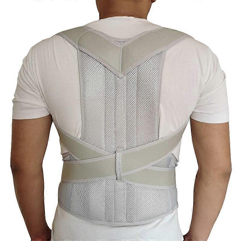 New Posture Corrector Adjustable Back Support Belt Spine Back Shoulder Brace Support Belts Adult Invisible Hunchback BeltsBack & Lumbar Support Cushi