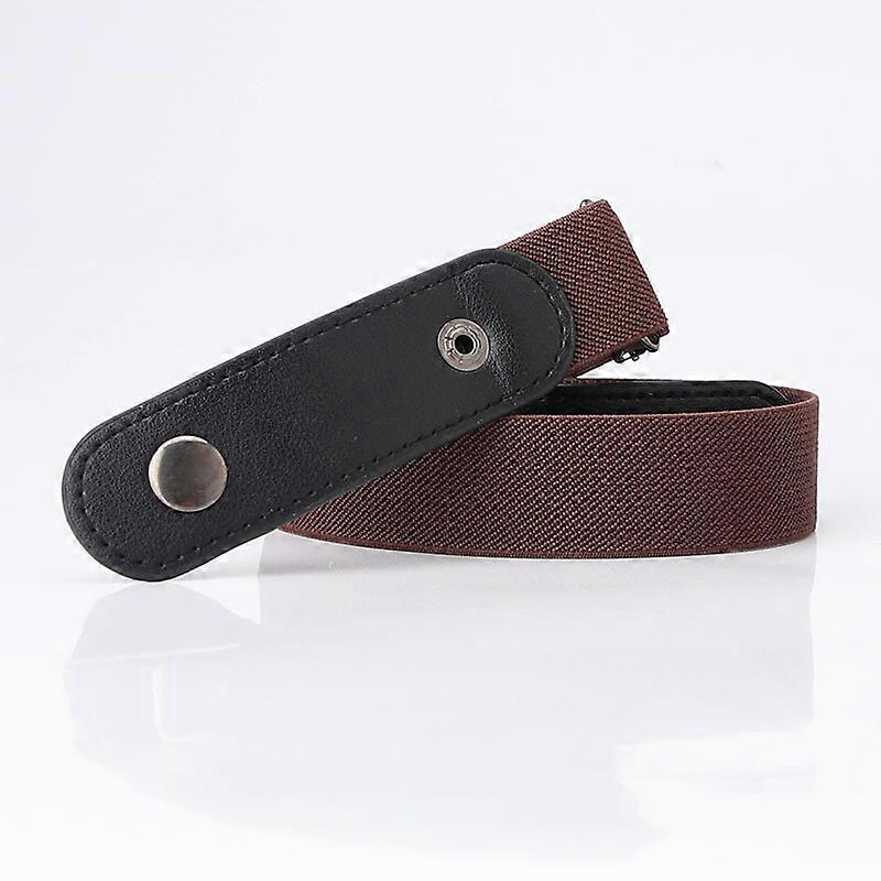 No Buckle Invisible Stretch Belt for Women Girls Jeans Pants Comfortable Adjustable Elastic Buckle-free Waist BeltsBelts