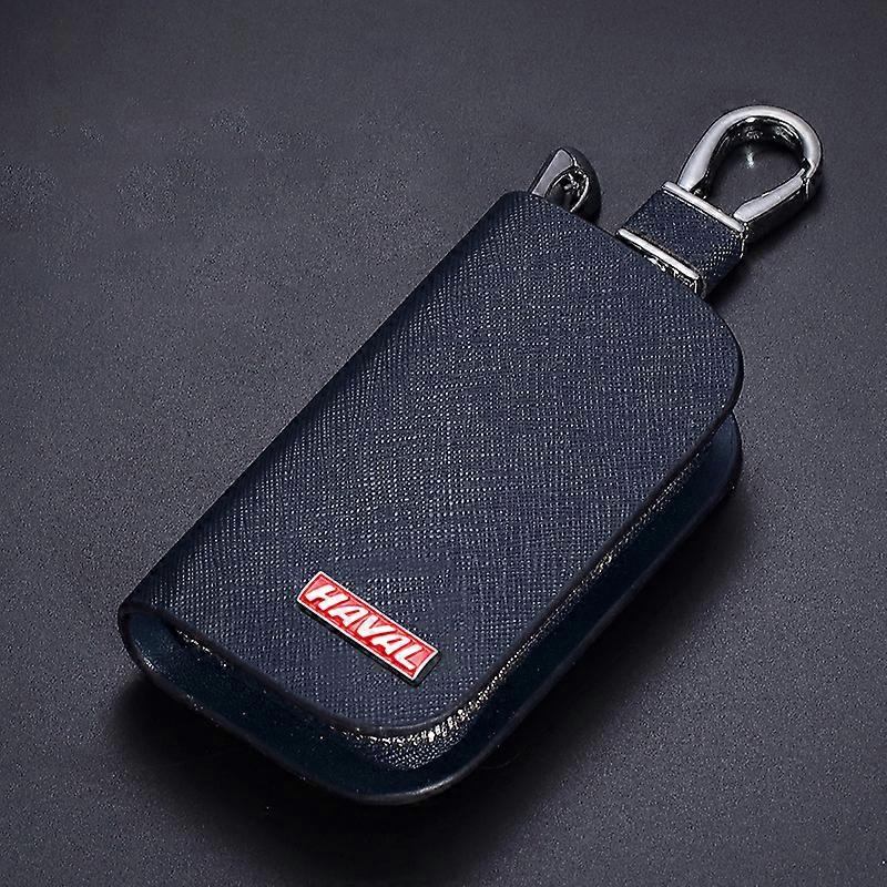 For Great Wall Haval/Hover H1 H2 H6 H7 H4 H9 F5 F7 F9 H2S M6 Leather Car Logo Key Case Cover Key Shell Holder Car Styling