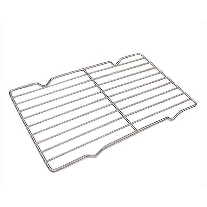Fast Food Rectangular Grill Dish Rack Cooking and Cooling Rack Square Rack Dish Rack with Feet Mesh Mesh (Single Mesh 16x26cm)