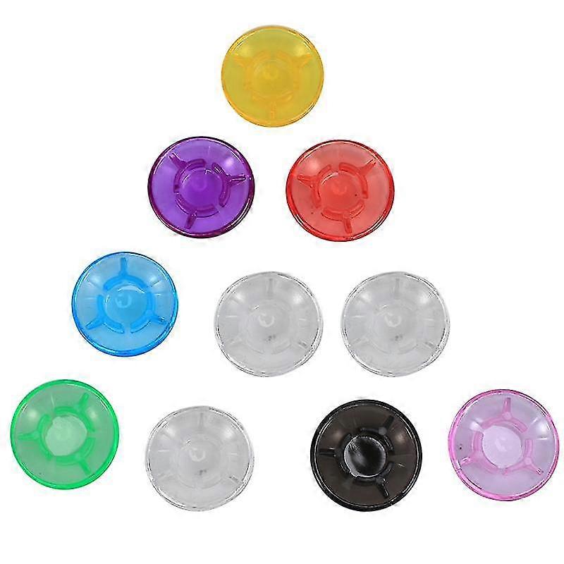 10pcs Pilz Gitarre Effekt Pedal Fuß Nagelkappe Verstärker Farbe Fußschalter Gitarre Pedal Knöpfe Pr