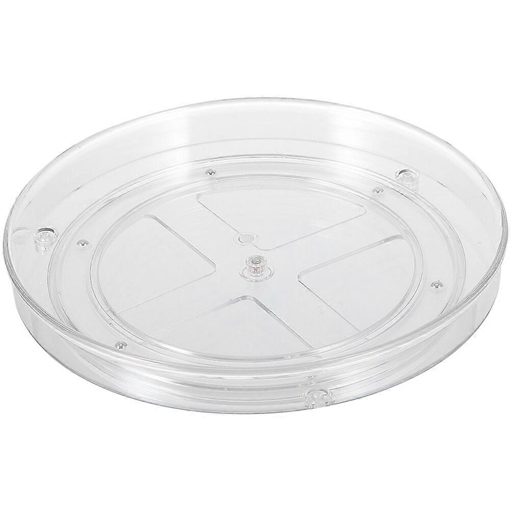Spice Rack Kitchen Storage Shelf Round Seasoning Shelf Rotating Storage Tray
