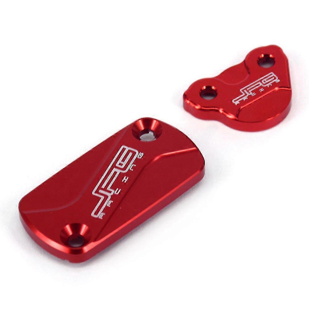 Motorcycle Cnc Front & Rear Brake Fluid Reservoir Cover Cap For Honda Crf150r Cr125r 250r Crf250r Crf250x Crf450r Crf450x