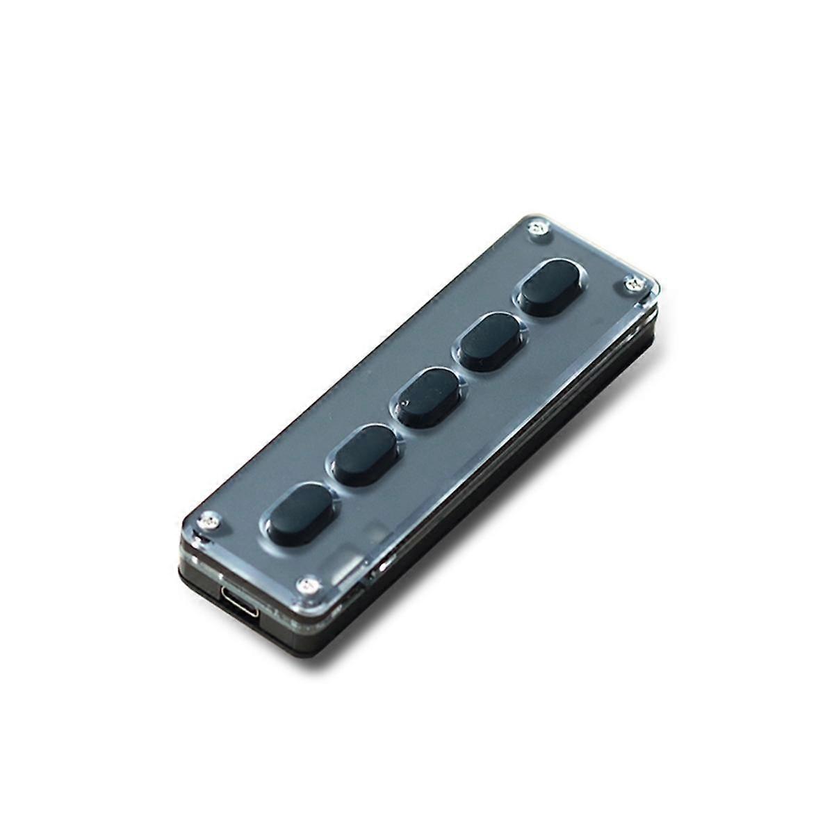 5 Keys Custom Keypad Macro Programmable Bluetooth Keyboard Copy Paste ...