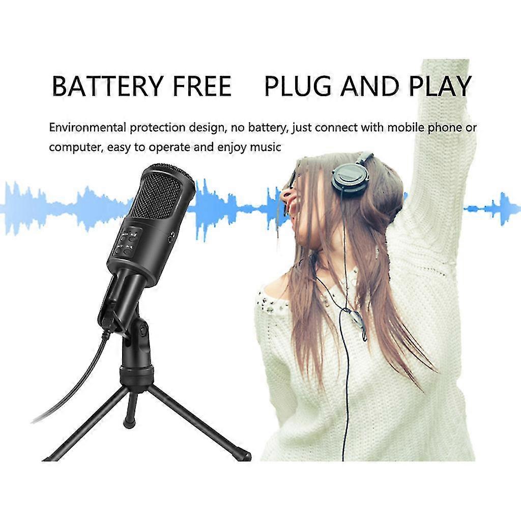 Mic Used As Speaker Player And Recorder High Quality Microphone Condenser Mic