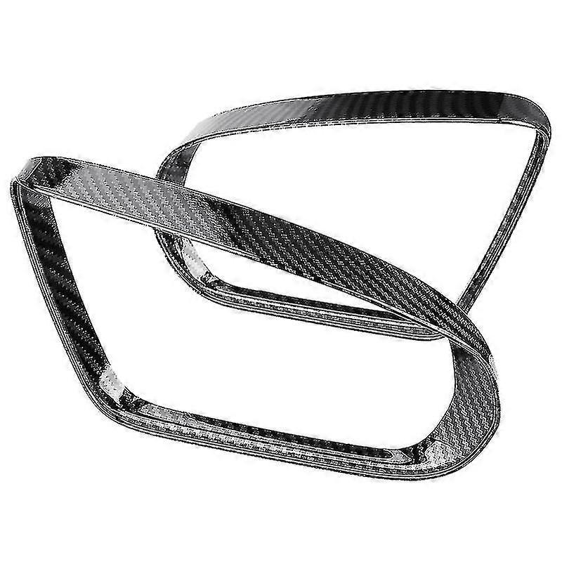 Carbon Fiber Car Side Rearview Mirror Rain Eyebrow For B C E S Glc Class W205 W213