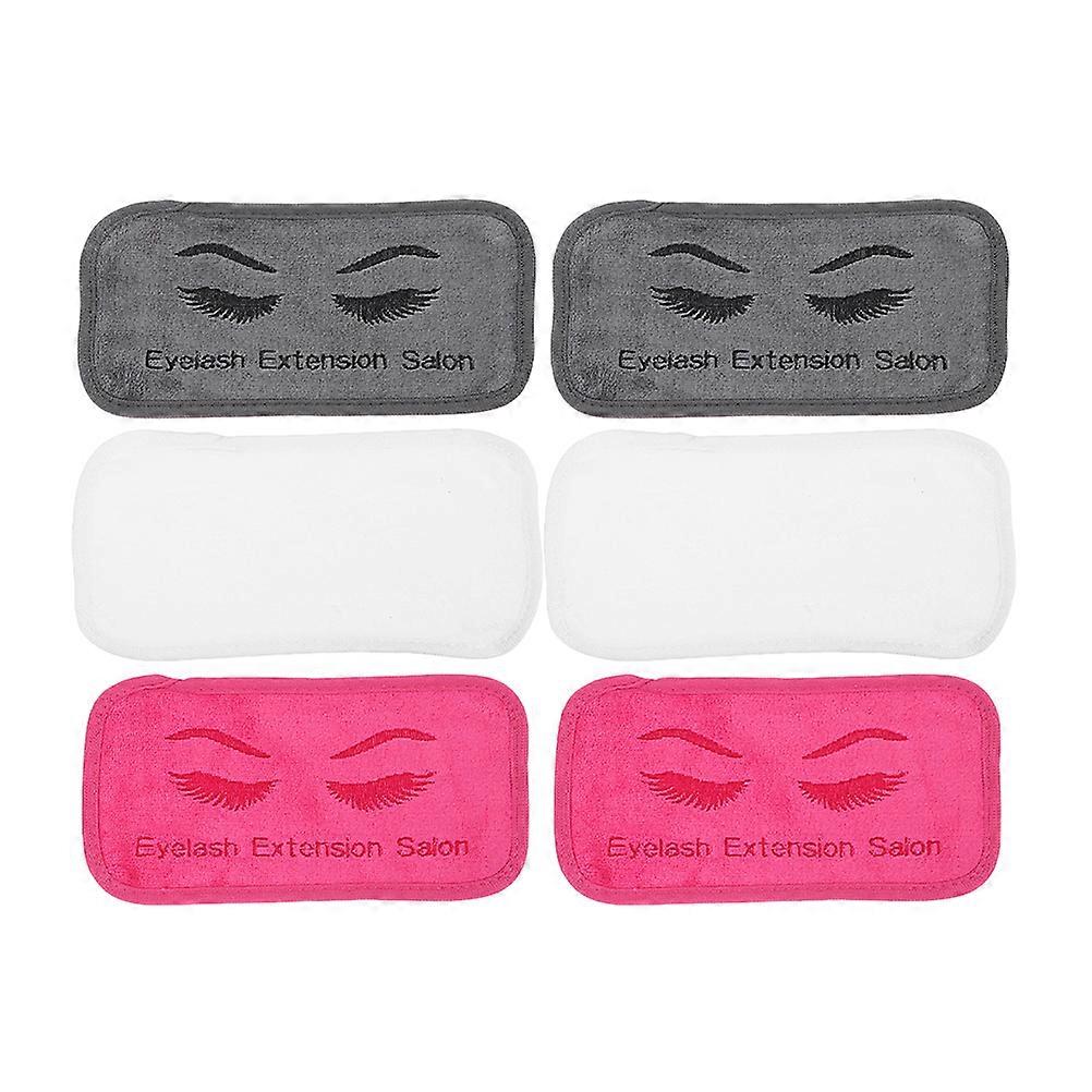 6pcs Eyelash Extension Forehead Pads Eyelash Grafting Pads Lash Extension Tools