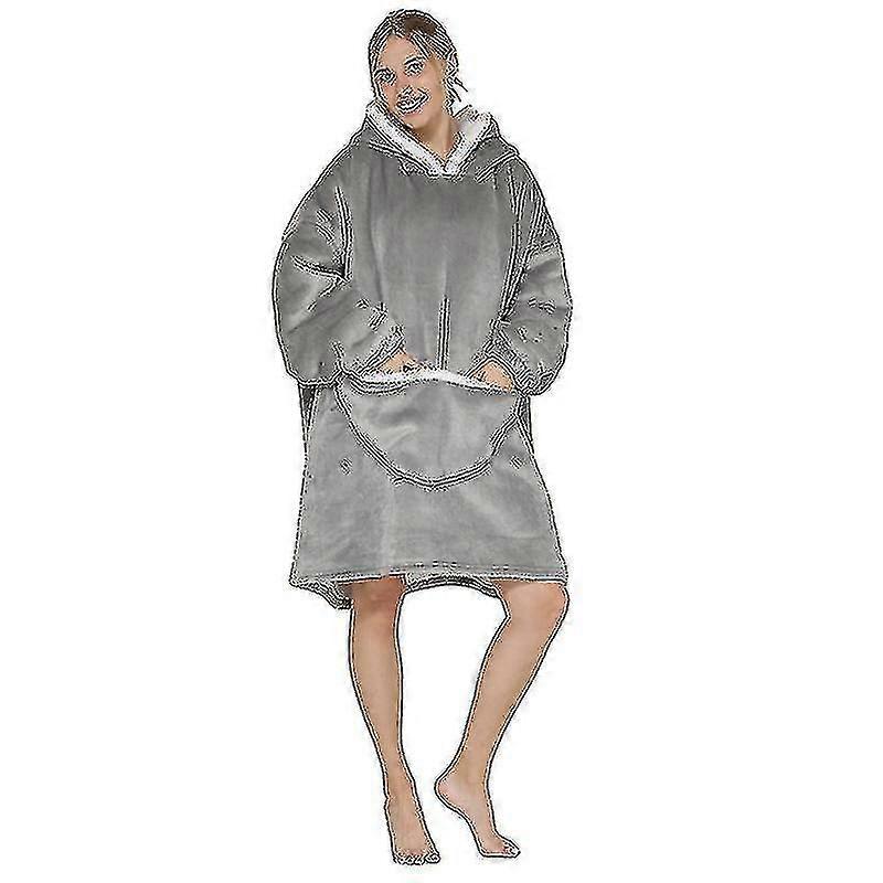 Oversized Hoodie Blanket Super Soft Warm Comfortable Sweatshirt Blanket