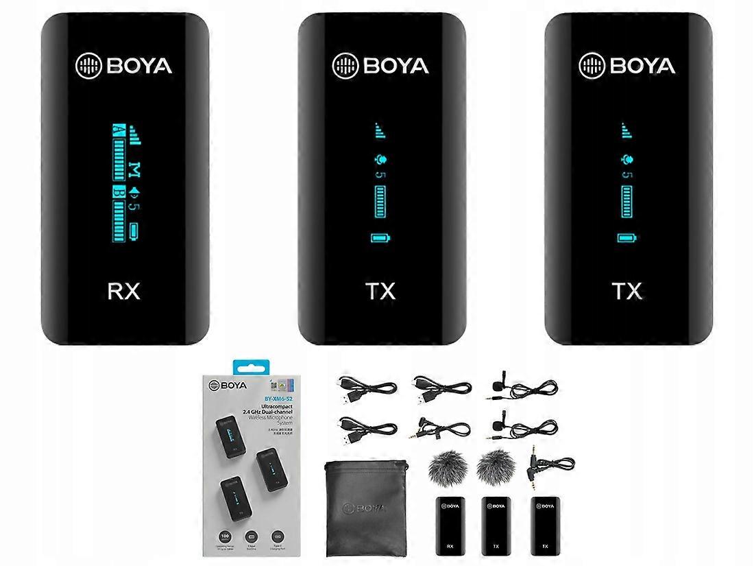 Boya BY-XM6-S2 wireless microphone