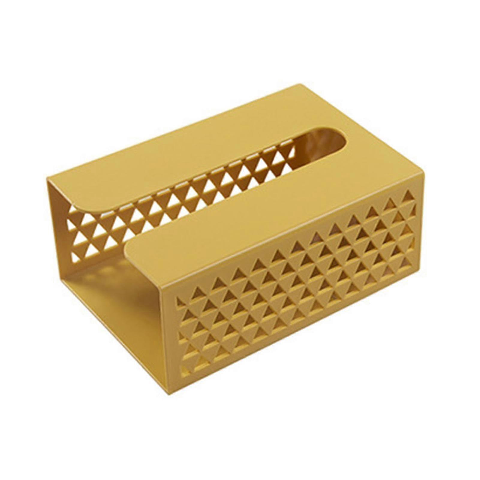 Tissue Storage Box European Hollow Style Punch-free Wall Mounted Abs Pumping Paper Holder For Home