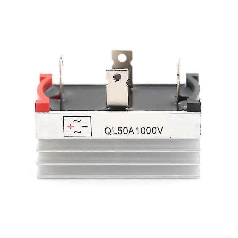 Aluminum Heatsink Base Single Phase Bridge Rectifier Diode 50a 1000v