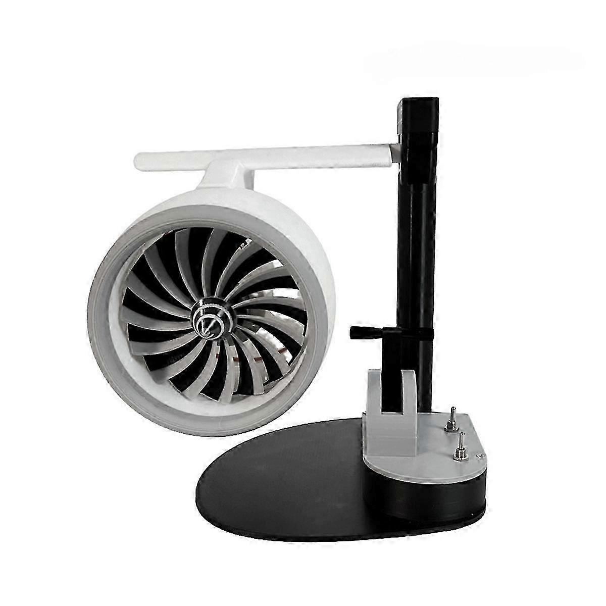 سطح المكتب نفاثة مروحة Turbofan USB مروحة Turbofan شكل محرك 3D الطباعة Turbofan محرك نموذج لعبة