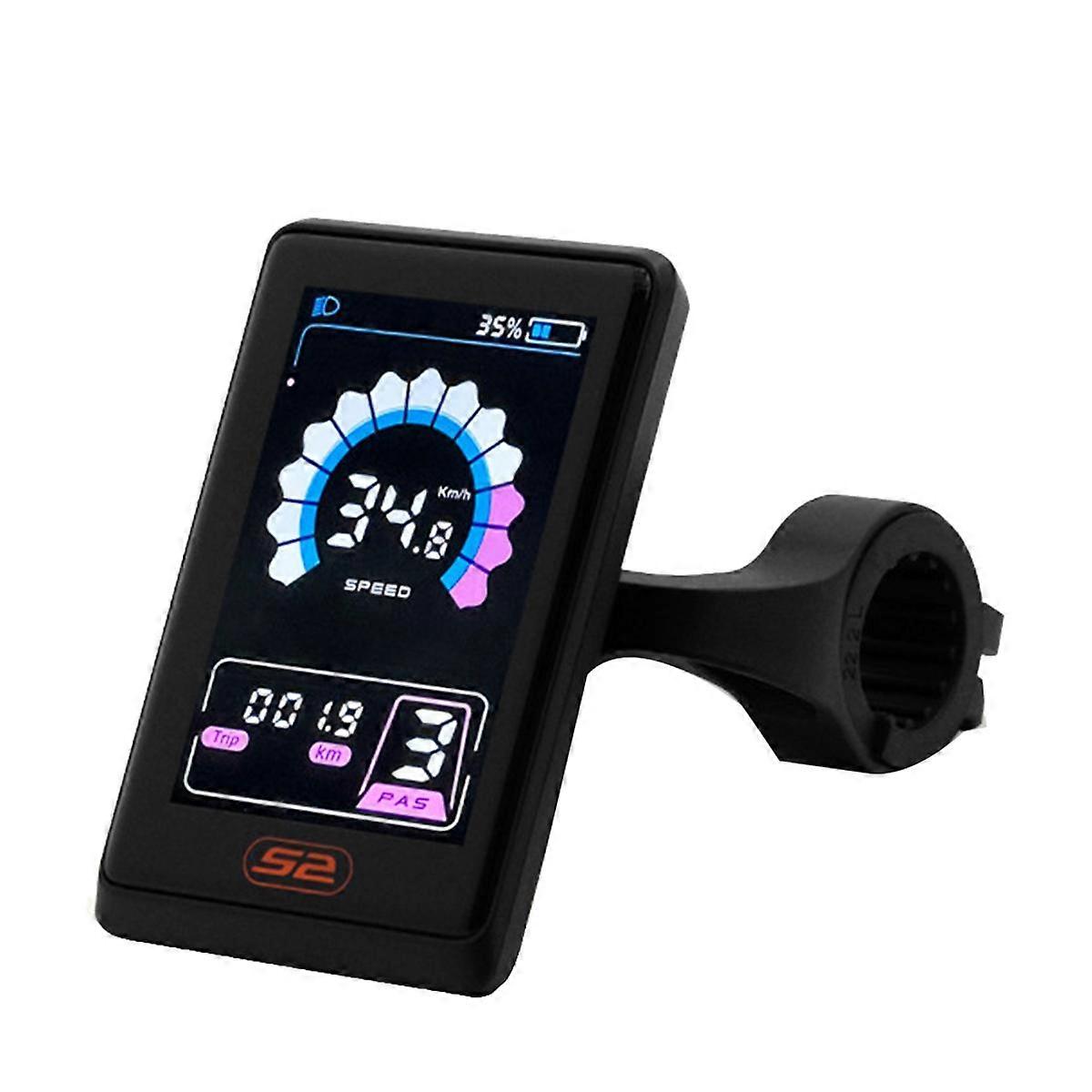 Pantalla LCD de bicicleta eléctrica UKS2 Pantalla a color Pantalla vertical para BBS01 BBS02 Motor central