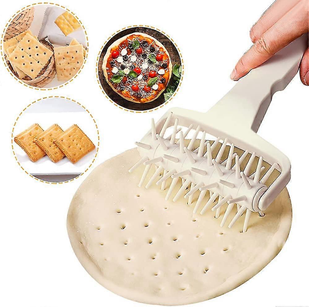 Dough Docker, Pieces Pizza Pie Dough Roller Docker, Pizza Hole Puncher For Pizza Crust Or Pastry Dough