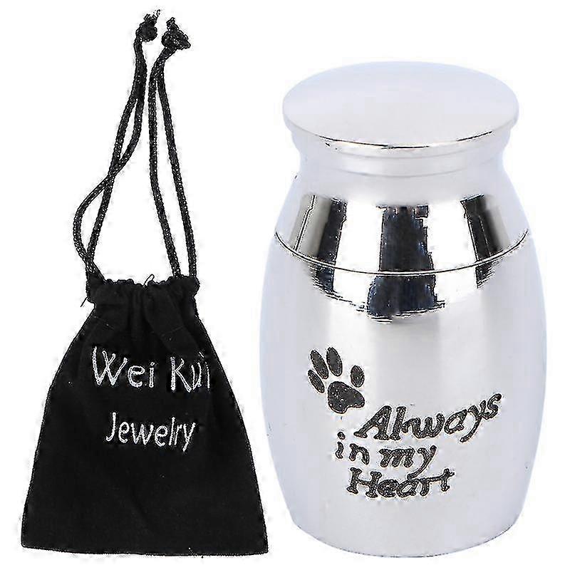 Pet Ashes Storage Urn, Ceramic Cremation Box for Cats Dogs