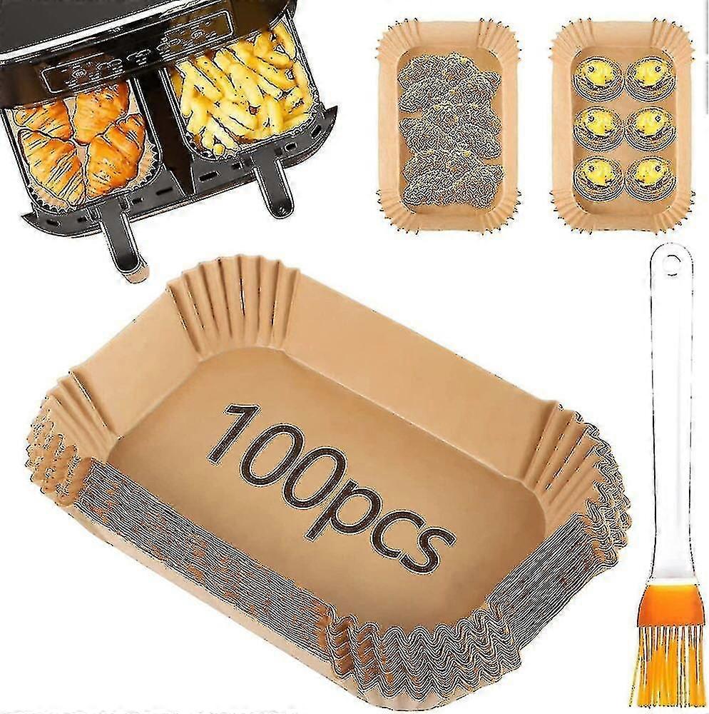 50100pcs Air Fryer Liners Disposable Paper Liners Non Stick Parchment Compatible With Ninja