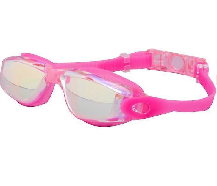 Adult anti-fog swimming goggles plating
