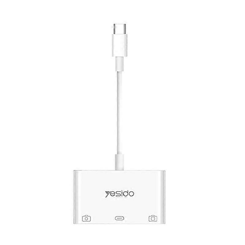 Type A YESIDO GS17 Type-C to USB Converter with PD Fast Charging Port USB 3.0 OTG Adapter