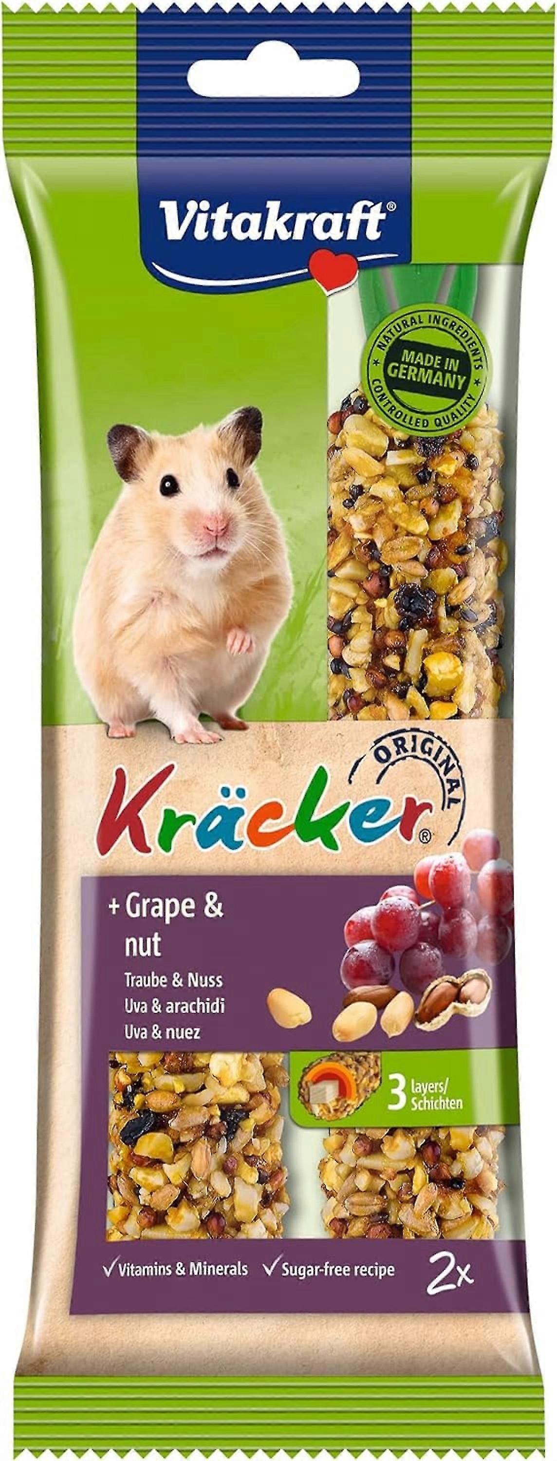 Vitakraft Kracker Hamster Grape & Nut Case 5