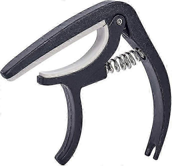 Gitarrcapo Capo för akustisk och elgitarr Gitarrcapo Capo Clip-on-stämapparat