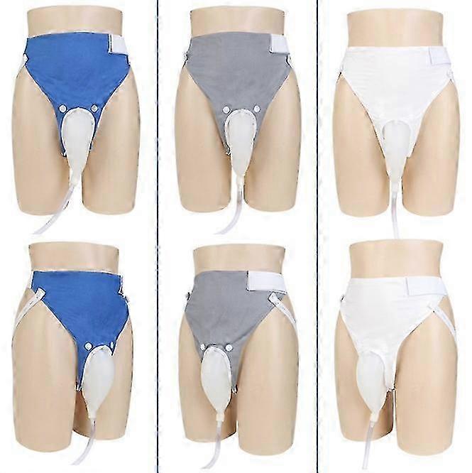 Wearable Urine Bag With Pee Catheter Duct 1000ml 2000ml For Men Elderly Urinary Incontinence Bedridden Patients